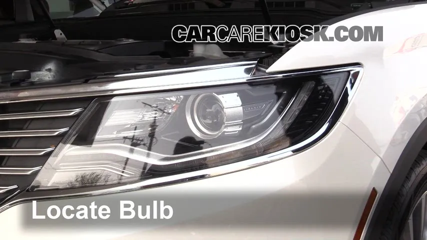 2016 Lincoln MKX Reserve 2.7L V6 Turbo Lights Turn Signal - Front (replace bulb)